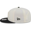 casquette-plate-beige-et-noire-snapback-9fifty-training-pack-2026-las-vegas-raiders-nfl-new-era