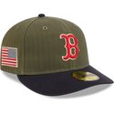shapka-izvita-zelena-reguliruema-59fifty-pre-curved-american-herringbone-na-boston-red-sox-mlb-ot-new-era