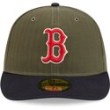 gorra-curva-verde-ajustada-59fifty-pre-curved-american-herringbone-de-boston-red-sox-mlb-de-new-era