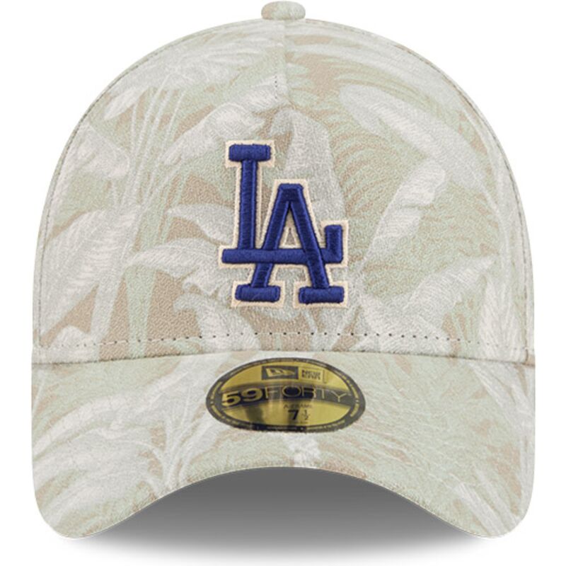new-era-izvita-periferiya-59forty-a-frame-leafy-palm-los-angeles-dodgers-mlb-bezhova-prilepnala-shapka