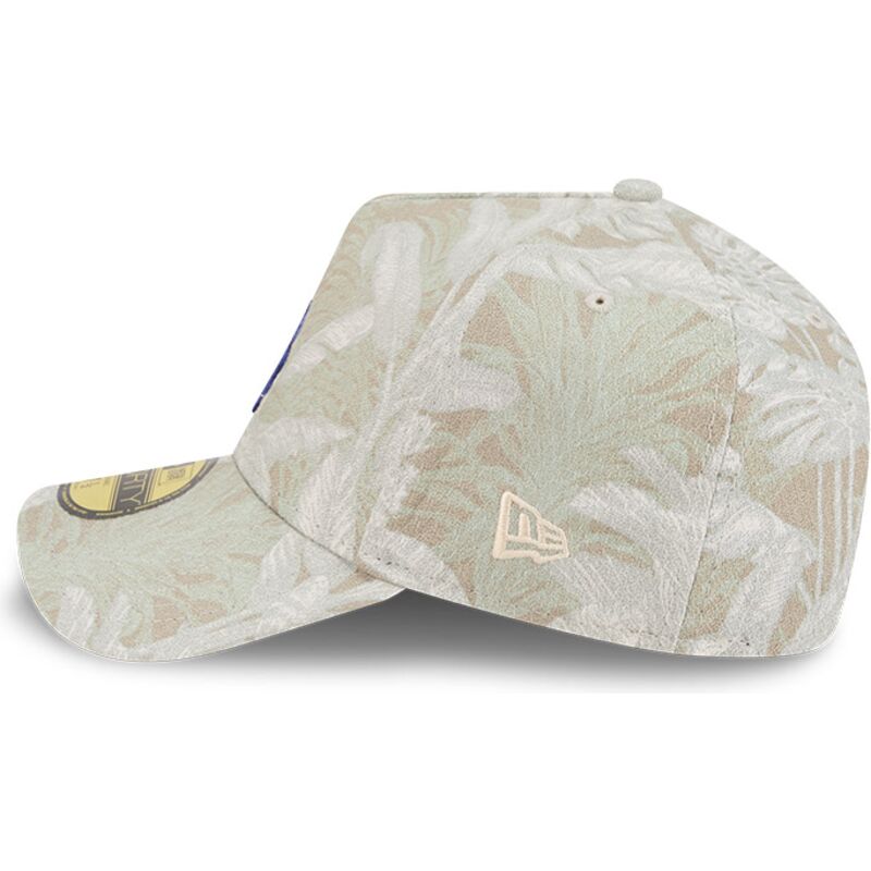 gorra-curva-beige-ajustada-59forty-a-frame-leafy-palm-de-los-angeles-dodgers-mlb-de-new-era