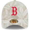 shapka-izvita-bezhov-prilepnala-59forty-a-frame-leafy-palm-na-boston-red-sox-mlb-ot-new-era