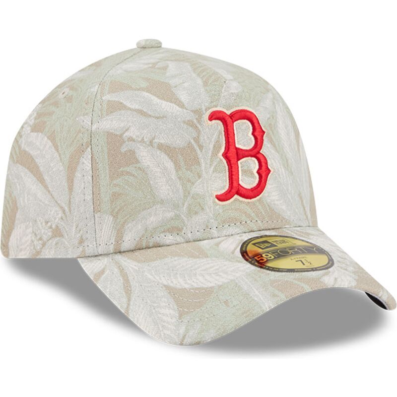shapka-izvita-bezhov-prilepnala-59forty-a-frame-leafy-palm-na-boston-red-sox-mlb-ot-new-era