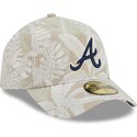 shapka-izvita-bezhov-prilepnala-59forty-a-frame-leafy-palm-na-atlanta-braves-mlb-ot-new-era