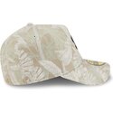 new-era-curved-brim-59forty-a-frame-leafy-palm-chicago-white-sox-mlb-beige-fitted-cap