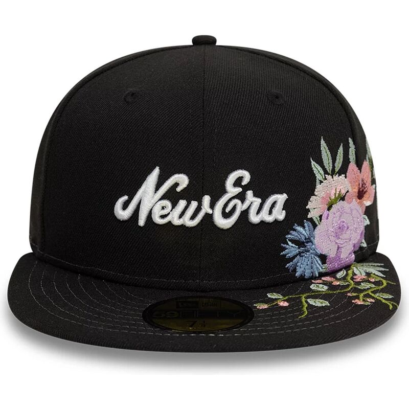 shapka-ploska-cherna-prilepnala-59fifty-floral-emb-ot-new-era shapka-ploska-cherna-prilepnala-59fifty-floral-emb-ot-new-era