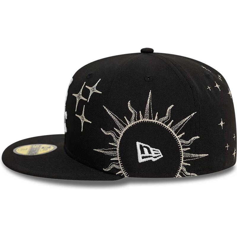 schwarze-anliegende-59fifty-flatcap-zodiac-der-chicago-white-sox-mlb-von-new-era