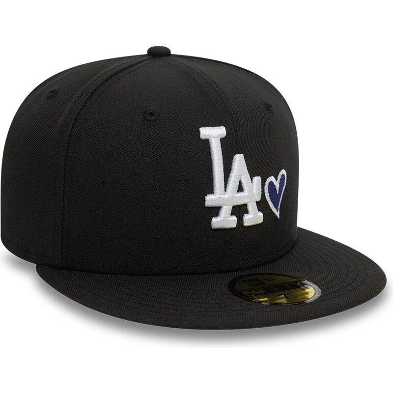 shapka-ploska-cherna-prilepnala-59fifty-heart-icon-na-los-angeles-dodgers-mlb-ot-new-era