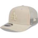 shapka-izvita-traker-bezhov-snapbek-9seventy-stretch-snap-color-pack-na-los-angeles-dodgers-mlb-ot-new-era