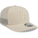 shapka-izvita-traker-bezhov-snapbek-9seventy-stretch-snap-color-pack-na-los-angeles-dodgers-mlb-ot-new-era