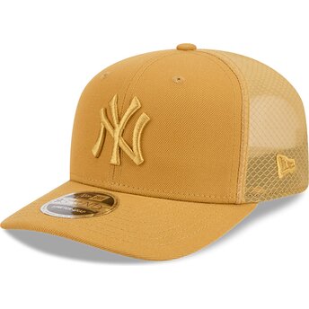 Шапка извита кафяв снапбек 9SEVENTY Stretch Snap Color Pack на New York Yankees MLB от New Era