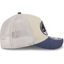 beige-und-marineblaue-trucker-kappe-9forty-m-crown-a-frame-fray-der-new-york-yankees-mlb-von-new-era