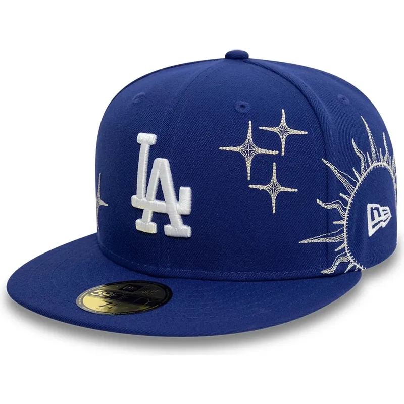 shapka-ploska-sinya-prilepnala-59fifty-zodiac-na-los-angeles-dodgers-mlb-ot-new-era