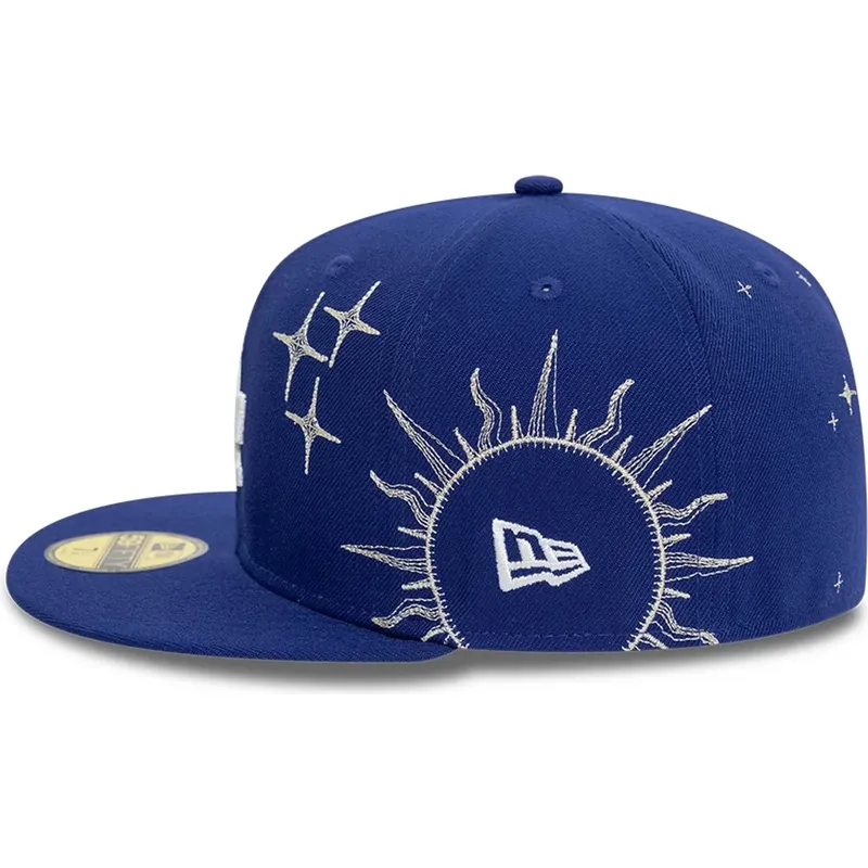 shapka-ploska-sinya-prilepnala-59fifty-zodiac-na-los-angeles-dodgers-mlb-ot-new-era