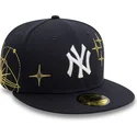 new-era-ploska-kozirka-59fifty-zodiak-new-york-yankees-mlb-tmnosinya-prilepnala-shapka