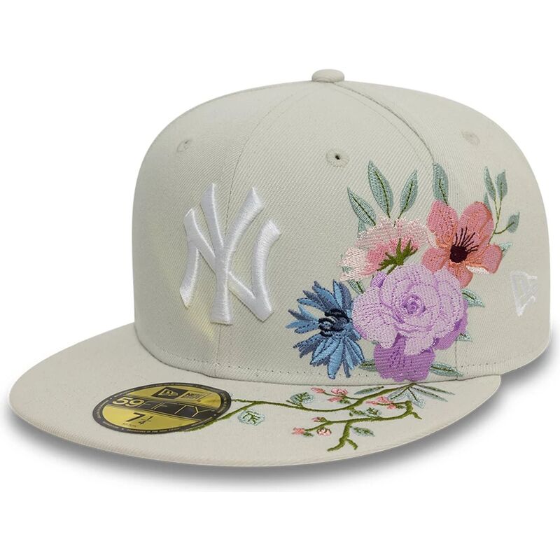 shapka-ploska-bezhov-reguliruema-59fifty-floral-na-new-york-yankees-mlb-ot-new-era