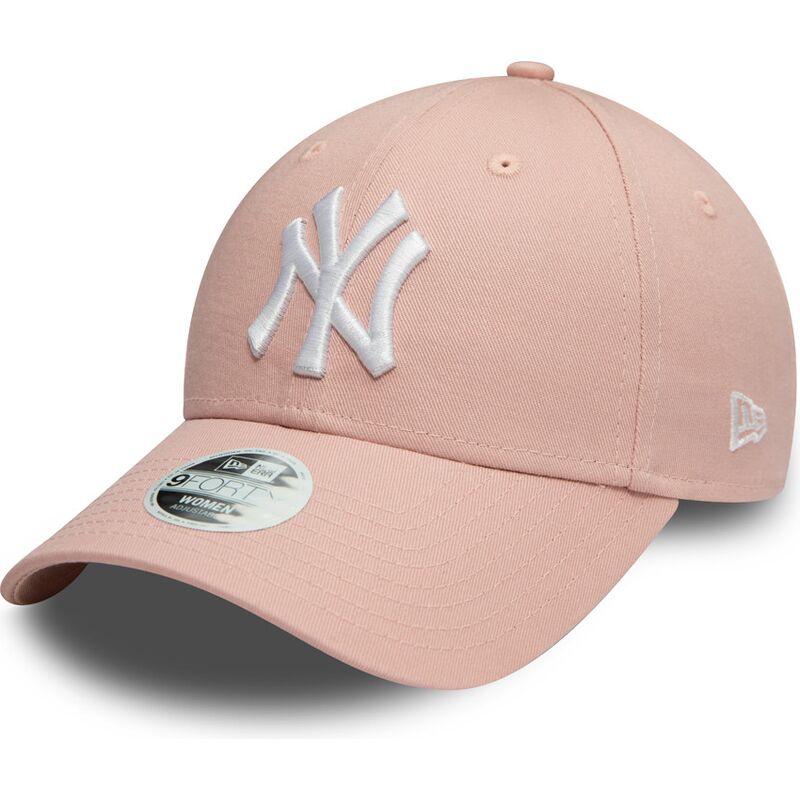 shapka-izvita-roza-reguliruem-9forty-colour-essential-na-new-york-yankees-mlb-ot-new-era