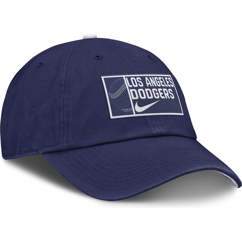 blaue-verstellbare-gebogene-kappe-primetime-club-unstructured-organic-cotton-der-los-angeles-dodgers-mlb-von-nike