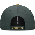 casquette-courbee-verte-ajustable-pour-enfant-dri-fit-club-structured-oakland-athletics-mlb-nike
