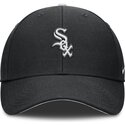 schwarze-gebogene-verstellbare-kappe-fur-kinder-dri-fit-club-structured-von-chicago-white-sox-mlb-von-nike