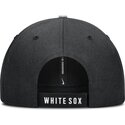 shapka-izvita-cherna-reguliruem-za-deca-dri-fit-club-structured-na-chicago-white-sox-mlb-ot-nike