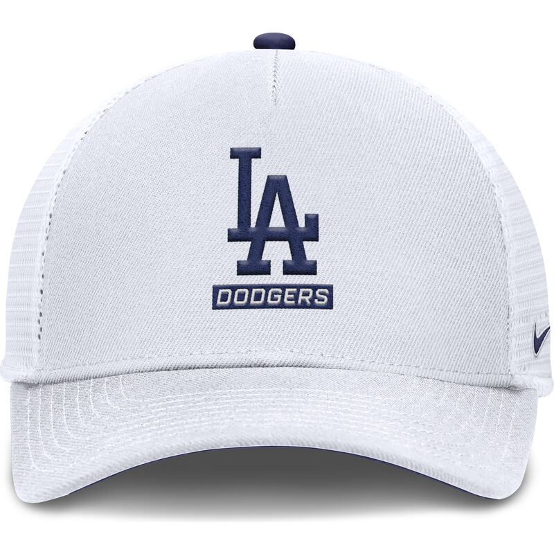 shapka-izvita-byala-snapbek-primetime-dri-fit-rise-structured-na-los-angeles-dodgers-mlb-ot-nike