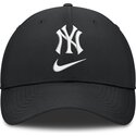 casquette-courbee-noire-ajustable-primetime-club-structured-uv-poly-ripstop-new-york-yankees-mlb-nike