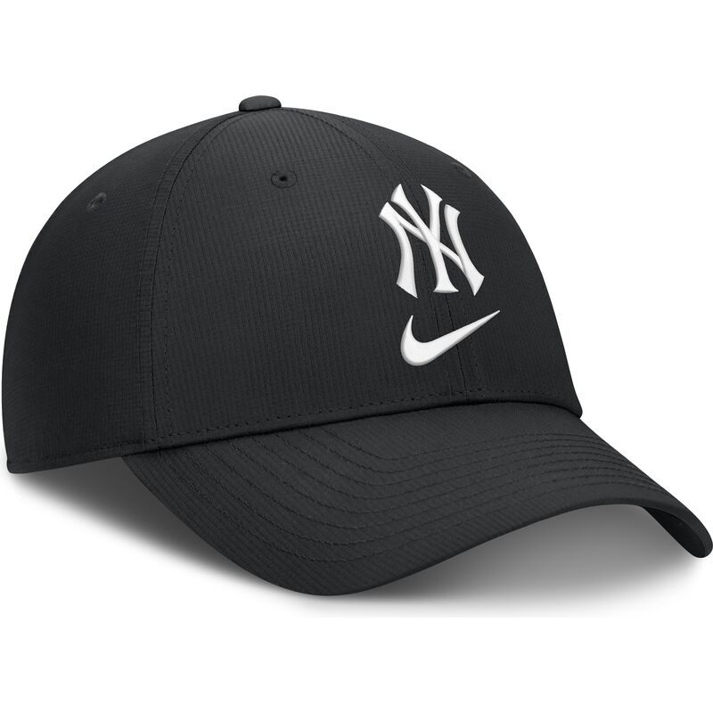 shapka-izvita-cherna-reguliruema-primetime-club-structured-uv-poly-ripstop-na-new-york-yankees-mlb-ot-nike