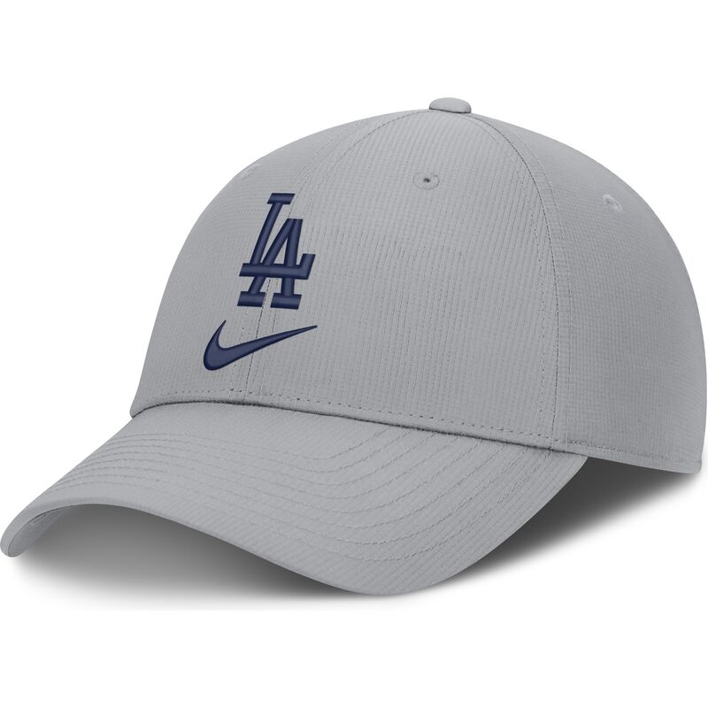 casquette-courbee-grise-ajustable-primetime-club-structured-uv-poly-ripstop-los-angeles-dodgers-mlb-nike casquette-courbee-grise-ajustable-primetime-club-structured-uv-poly-ripstop-los-angeles-dodgers-mlb-nike