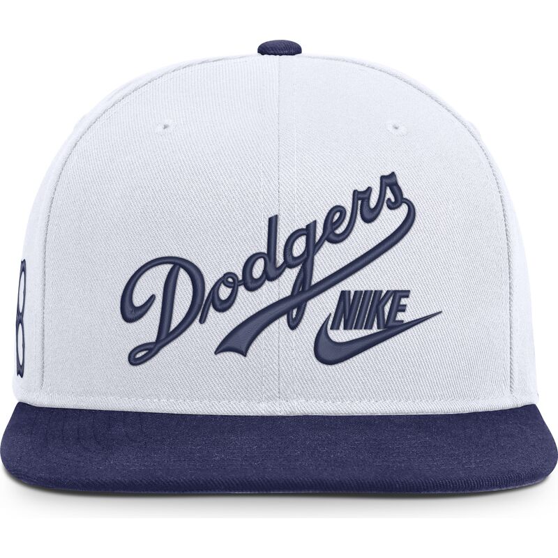 shapka-ploska-byala-snapbek-cooperstown-dri-fit-pro-structured-square-bill-na-los-angeles-dodgers-mlb-ot-nike shapka-ploska-byala-snapbek-cooperstown-dri-fit-pro-structured-square-bill-na-los-angeles-dodgers-mlb-ot-nike