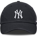 nike-izvita-kozirka-detska-club-nestrukturirana-organichen-pamuk-new-york-yankees-mlb-tmnosinya-reguliruema-shapka