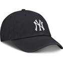 nike-izvita-kozirka-detska-club-nestrukturirana-organichen-pamuk-new-york-yankees-mlb-tmnosinya-reguliruema-shapka