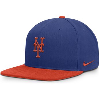 Шапка плоска многоцветен снапбек Dri-Fit Pro Structured Square Bill на New York Mets MLB от Nike