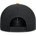 schwarze-und-gelbe-flache-snapback-kappe-dri-fit-pro-structured-square-bill-der-pittsburgh-pirates-mlb-von-nike