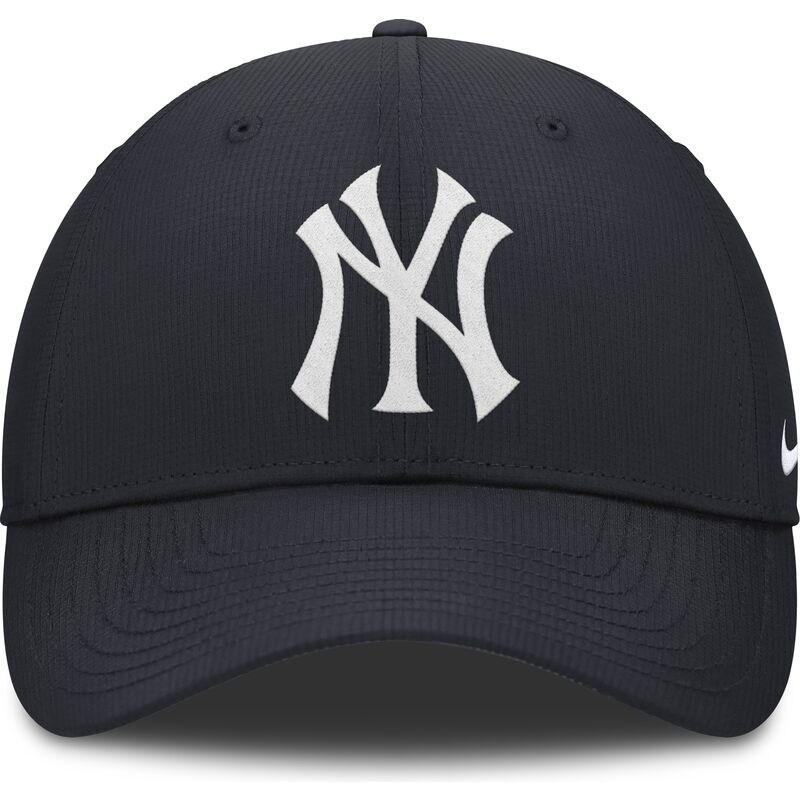 casquette-courbee-bleue-marine-ajustable-club-structured-uv-poly-ripstop-new-york-yankees-mlb-nike