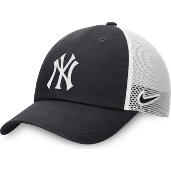 Casquette trucker bleue marine et blanche ajustable Club Unstructured New York Yankees MLB Nike