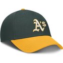 shapka-izvita-zelena-reguliruem-dri-fit-club-structured-na-oakland-athletics-mlb-ot-nike