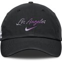 shapka-izvita-cherna-reguliruem-mothers-day-club-unstructured-organic-cotton-na-los-angeles-dodgers-mlb-ot-nike