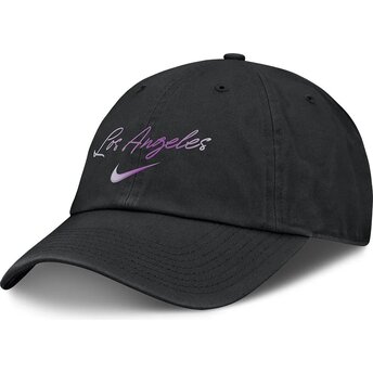 Шапка извита черна регулируема Mothers Day Club Unstructured Organic Cotton на Los Angeles Dodgers MLB от Nike