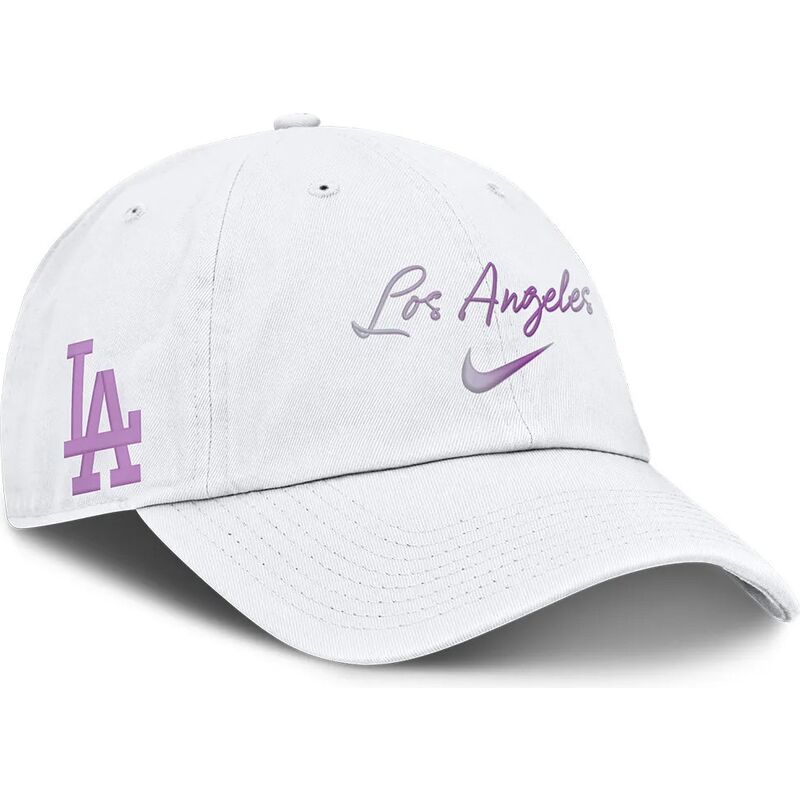 casquette-courbee-blanche-ajustable-mothers-day-club-unstructured-organic-cotton-los-angeles-dodgers-mlb-nike casquette-courbee-blanche-ajustable-mothers-day-club-unstructured-organic-cotton-los-angeles-dodgers-mlb-nike