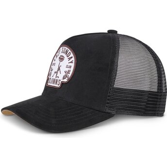 Schwarze Trucker-Cap Lazy Classic HFT von Djinns