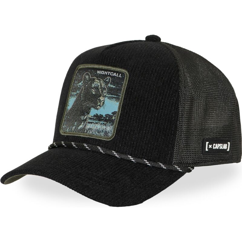 casquette-trucker-noire-panthere-nightcall-bea3-nigb-beasts-capslab