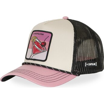 Шапка извита многоцветен snapback Cosmopolitan Cocktails от Capslab