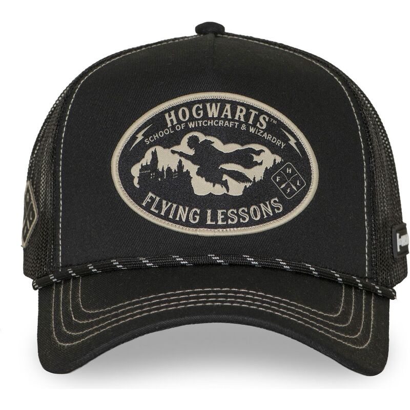 capslab-hp4-fly1b-harry-potter-black-trucker-hat capslab-hp4-fly1b-harry-potter-black-trucker-hat