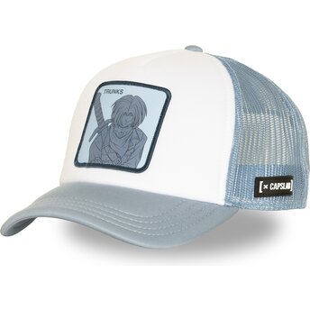 Capslab Trunks DBS8 TRUB Dragon Ball Blue and White Trucker Hat