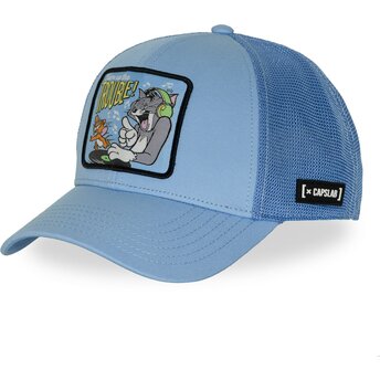 Шапка извита синя снапбек Том и Джери Looney Tunes от Capslab