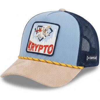 Capslab Krypto DC12 PCTKRYPB DC Comics Синя и Бежова Шапка Тракер