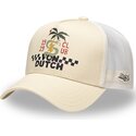 shapka-izvita-traker-bezhov-snapbek-surf10-ot-von-dutch