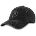 shapka-izvita-cherna-reguliruem-smiley-washed-ot-pica-pica