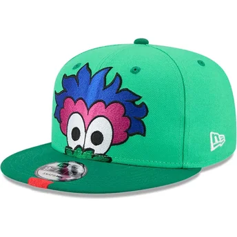 Шапка плоска зелена снапбек 9FIFTY All Star Game Fan Pack на Philadelphia Phillies MLB от New Era